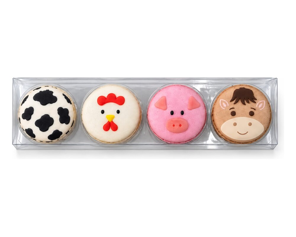 Macaron Art: Bichinhos da fazenda