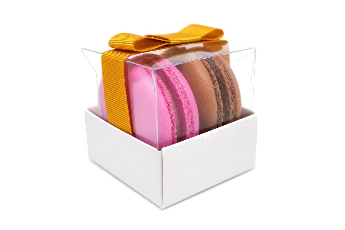 Caixa com 2 macarons